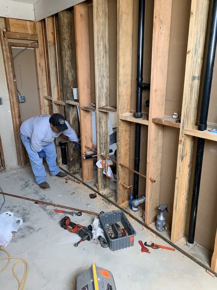 Commercial rough-in plumbing for Gas Line Repair in Brookewood